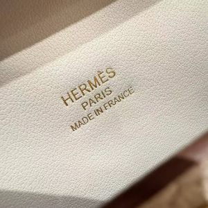 Hermes Jypsiere Mini 23 Bag Handmade In Evercolor Calfskin Leather Gold Hardware 8L Beton - Image 12