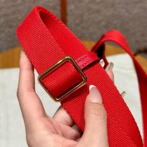 Hermes Jypsiere Mini 23 Bag Handmade In Evercolor Calfskin Leather Gold Hardware S3 Rouge Coeur - Image 3