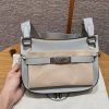 Hermes Jypsiere Mini 23 Bag Handmade In Swift Calfskin Leather Silver Hardware 8U Blue Glacier