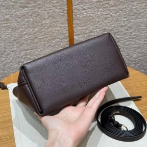 Hermes Kelly 2424 24/24 Bag 21CM Handmade In Evercolor and Swift Calfskin Leather Gold Hardware OG Rouge Sellier 90 Rramboise - Image 18