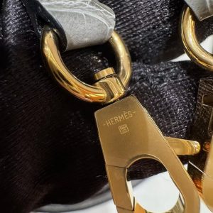 Hermes Kelly Mini 2 19 CM Bag Handmade In Bright Faced Alligator Leather from Mississippi Gold Hardware 81 Girs Tourerlle - Image 3