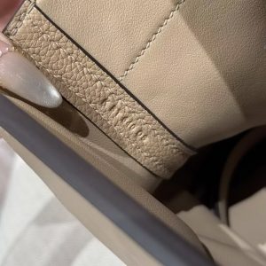 Hermes Kelly 2424 24/24 Bag 29CM Handmade In Evercolor and Swift Calfskin Leather Silver Hardware S2 Trench - Image 11