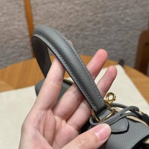 Hermes Kelly 25 Bag Handmade In Epsom Calfskin Leather Gold Hardware 0L Girs Meyer - Image 11