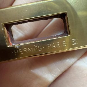 Hermes Kelly 25 Bag Handmade In Chèvre Calfskin Leather From France Gold Hardware 18 Etoupe 30 Noisette - Image 21