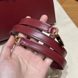 Hermes Kelly 25 Bag Handmade In Box Calfskin Leather Gold Hardware 55 Rouge H - Image 6