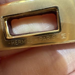 Hermes Kelly 25 Bag Handmade In Epsom Calfskin Leather From France Gold Hardware I2 Nata - Image 17