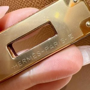 Hermes Kelly 28 Bag Handmade In Epsom Calfskin Leather Gold Hardware 37 Gold - Image 20