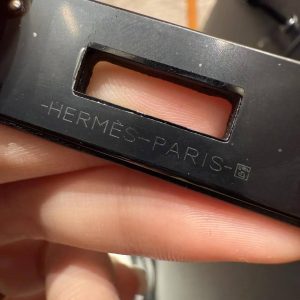 Hermes Kelly 28 Bag Handmade In Box Calfskin Leather Noir Hardware 89 Noir - Image 21