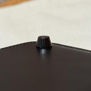 Hermes Kelly 28 Bag Handmade In Box Calfskin Leather Noir Hardware 89 Noir - Image 4