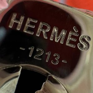Hermes Kelly 28 Bag Handmade In Epsom Calfskin Leather Silver Hardware S3 Rouge Coeur - Image 12
