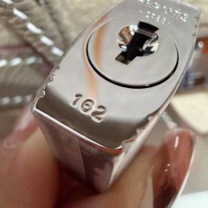 Hermes Kelly 32 Bag Handmade In Epsom Calfskin Leather Silver Hardware 18 Etoup - Image 5