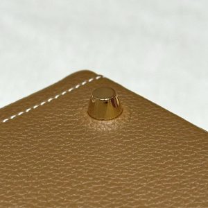 Hermes Kelly 32 Bag Handmade In Togo Calfskin Leather Gold Hardware 3G Alezan - Image 6