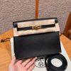Hermes Kelly Danse 22 Bag Handmade In Evercolor Calfskin Leather Gold Hardware 89 Noir