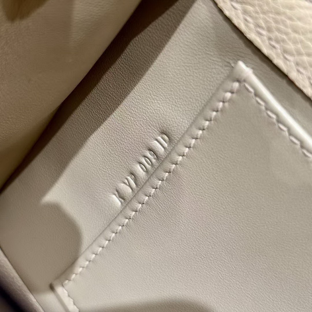 Hermes Kelly Danse 22 Bag Handmade In Evercolor Calfskin Leather Gold Hardware S2 Trench - Image 12