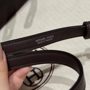 Hermes Kelly Danse 22 Bag Handmade In Swift Calfskin Leather Silver Hardware 46 Ebene - Image 4
