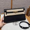Kelly Elan Handmade In Chèvre Leather Gold Hardware 89 Noir 01