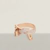 Hermes Kelly Gavroche Ring Rose Gold H222618B 00049