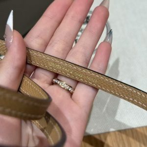 Hermes Kelly Mini 2 19 CM Bag Handmade In Epsom Calfskin Leather Gold Hardware 18 Etoupe 3G Alezan 4B Biscuit - Image 5