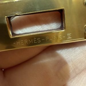 Hermes Kelly Mini 2 19 CM Bag Handmade In Chèvre Calfskin Leather Gold Hardware 18 Etoupe - Image 21