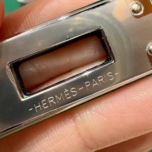 Hermes Kelly Mini 2 19 CM Bag Handmade In Epsom Calfskin Leather Sliver Hardware O6 Vert Jade - Image 15