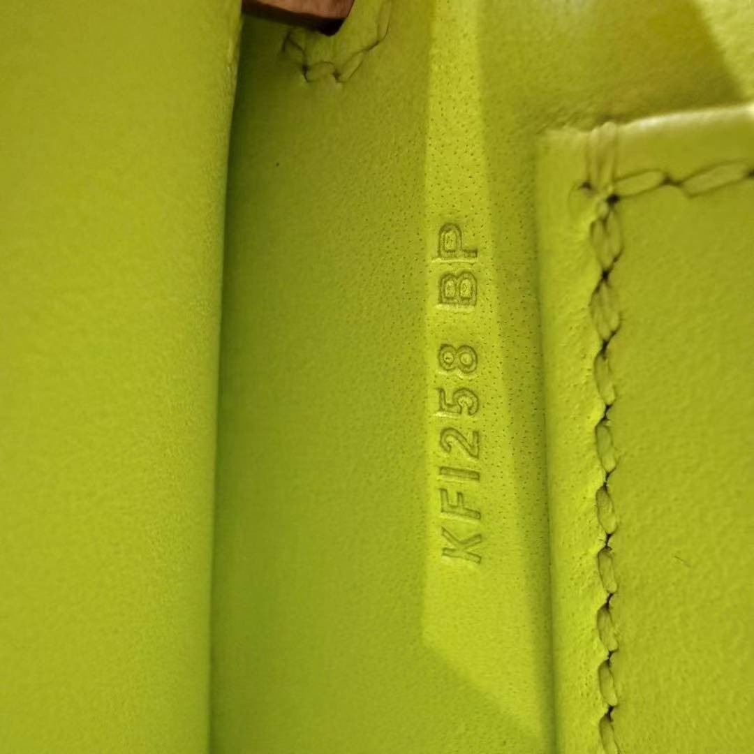 Hermes Kelly Mini 2 19 CM Bag Handmade In Epsom Calfskin Leather Silver Hardware x9 Mauve 2P Cumin - Image 19