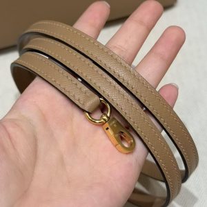 Hermes Kelly Mini 2 19CM Bag Handmade In Madame and Alligator Leather Gold Hardware 0M Chai 33 Miel - Image 12