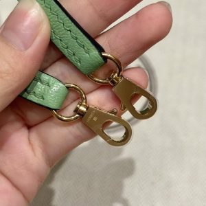 Hermes Kelly Mini 2 19CM Bag Handmade In Chèvre Calfskin Leather Gold Hardware 3i Vert Criquent - Image 7