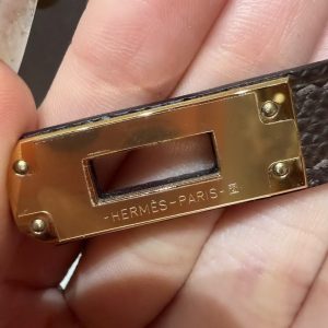 Hermes Kelly Mini 2 19CM Bag Handmade In Epsom Calfskin Leather Gold Hardware 47 Chocolate - Image 21