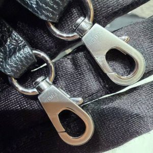 Hermes Kelly Mini 2 19CM Bag Handmade In Chèvre Calfskin Leather Silver Hardware 89 Noir - Image 5