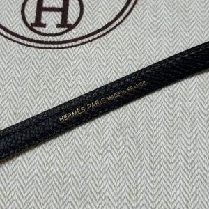 Hermes Kelly Mini 2 19CM Bag Handmade In Epsom Calfskin Leather Gold Hardware 89 Noir - Image 4