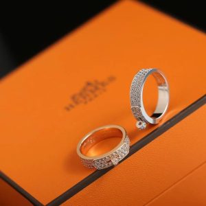 Hermes Kelly Ring Yellow Gold H224603B 00047 - Image 9