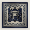 Hermes Les Roues de Phaeton Bandana Shawl 140 70% Cashmere 30% Silk H244170S 06