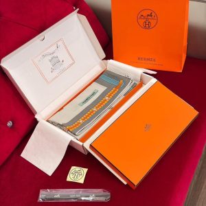 Hermes Lettres Equestres Shawl 140 70% Cashmere 30% Silk H244039S 04 - Image 8