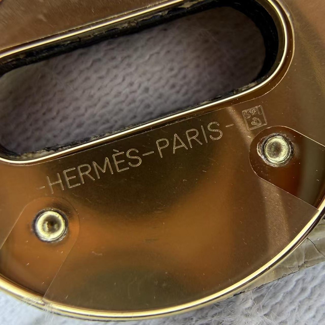 Hermes Lindy 26 CM Bag Handmade In Taurillon Clemence Leather Gold Hardware S2 Trench - Image 6