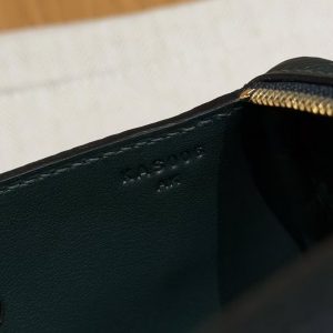 Hermes Lindy Mini 19 CM Bag Handmade In Taurillon Clemence Leather Gold Hardware 67 Vert Fonce - Image 14