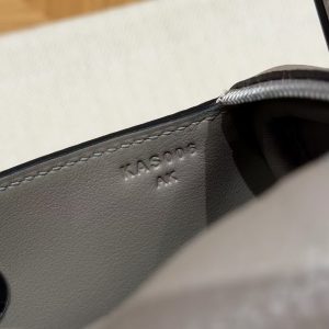 Hermes Lindy Mini 19 CM Bag Handmade In Taurillon Clemence Leather Silver Hardware M8 Gris Asphalte - Image 10