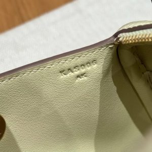 Hermes Lindy Mini 19 CM Bag Handmade In Swift Leather Gold Hardware i8 Jaune Milton - Image 12