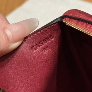 Hermes Lindy Mini 19 CM Bag Handmade In Taurillon Clemence Leather Gold Hardware k1 Rouge Grenat - Image 11