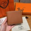 Hermes MC² Copernic Compact Wallet Handmade In Epsom Calfskin Leather 37 Gold