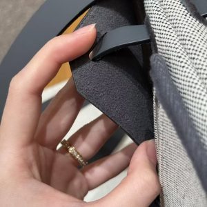 Hermes Mini Herbag Zip 20 Bag Retourne Ecru Blue Glacier Ardoise Handmade In Militaire Canvas and Hunter Cowhide Silver Hardware - Image 24