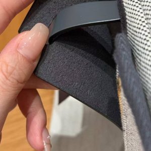 Hermes Mini Herbag Zip 20 Bag Retourne Ecru Blue Glacier Ardoise Handmade In Militaire Canvas and Hunter Cowhide Gold Hardware - Image 13
