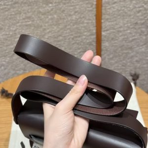 Hermes Mini Herbag Zip 20 Bag Retourne Ecru Beige Ebene Handmade In Militaire Canvas and Hunter Cowhide Silver Hardware - Image 6