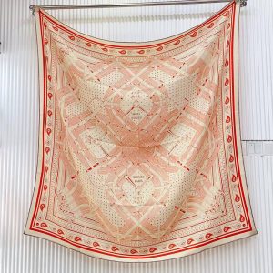 Hermes Mors a Jouets Bandana Shawl 140 70% Cashmere 30% Silk H244354S 03 - Image 8