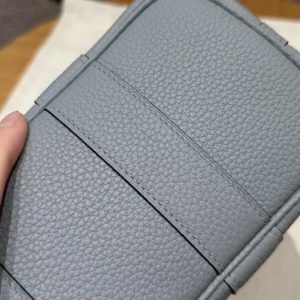 Hermes Neo Garden Party 23 Bag Handmade In Negonda Calfskin Leather Silver Hardware P0 Girs Pantin - Image 6