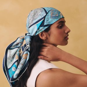 Hermes On Est Bien Ici ! Scarf 90 100% H004298S 06 - Image 3