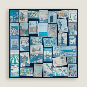 Hermes On Est Bien Ici ! Scarf 90 100% H004298S 06