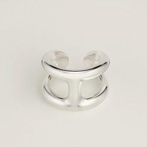 Hermes Osmose Ring Sterling Silver H102536B 00049
