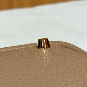 Hermes Picotin Lock 18 CM Bag Handmade In Taurillon Clemence Leather And Matte Alligator Crocodile Gold Hardware 0M Chai - Image 5