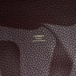 Hermes Picotin Lock 18 CM Bag Handmade In Taurillon Clemence Leather Gold Hardware 0G Rouge Seller - Image 13
