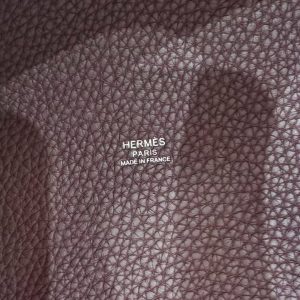 Hermes Picotin Lock 18 CM Bag Handmade In Taurillon Clemence Leather Silver Hardware 0G Rouge Seller - Image 15